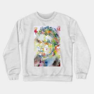 EMIL CIORAN - watercolor portrait .1 Crewneck Sweatshirt